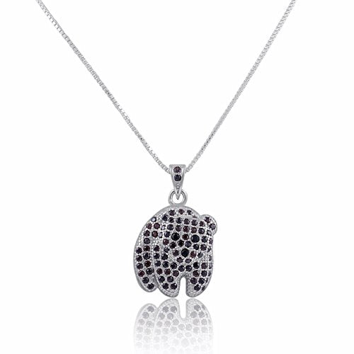 Panda Necklace Bear Necklace Silver Japanese Panda Pendant Panda Gifts